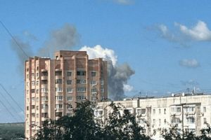 взрыв в Луганске